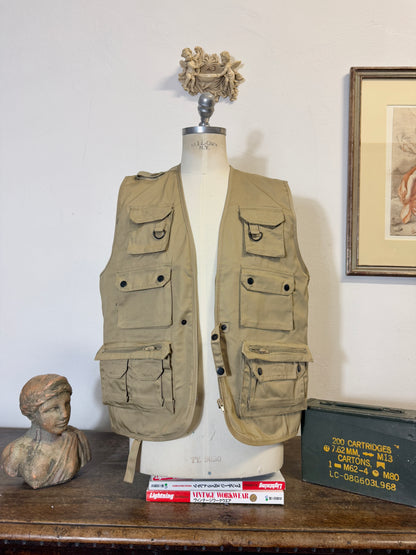 Beige Tactical Utility Vest