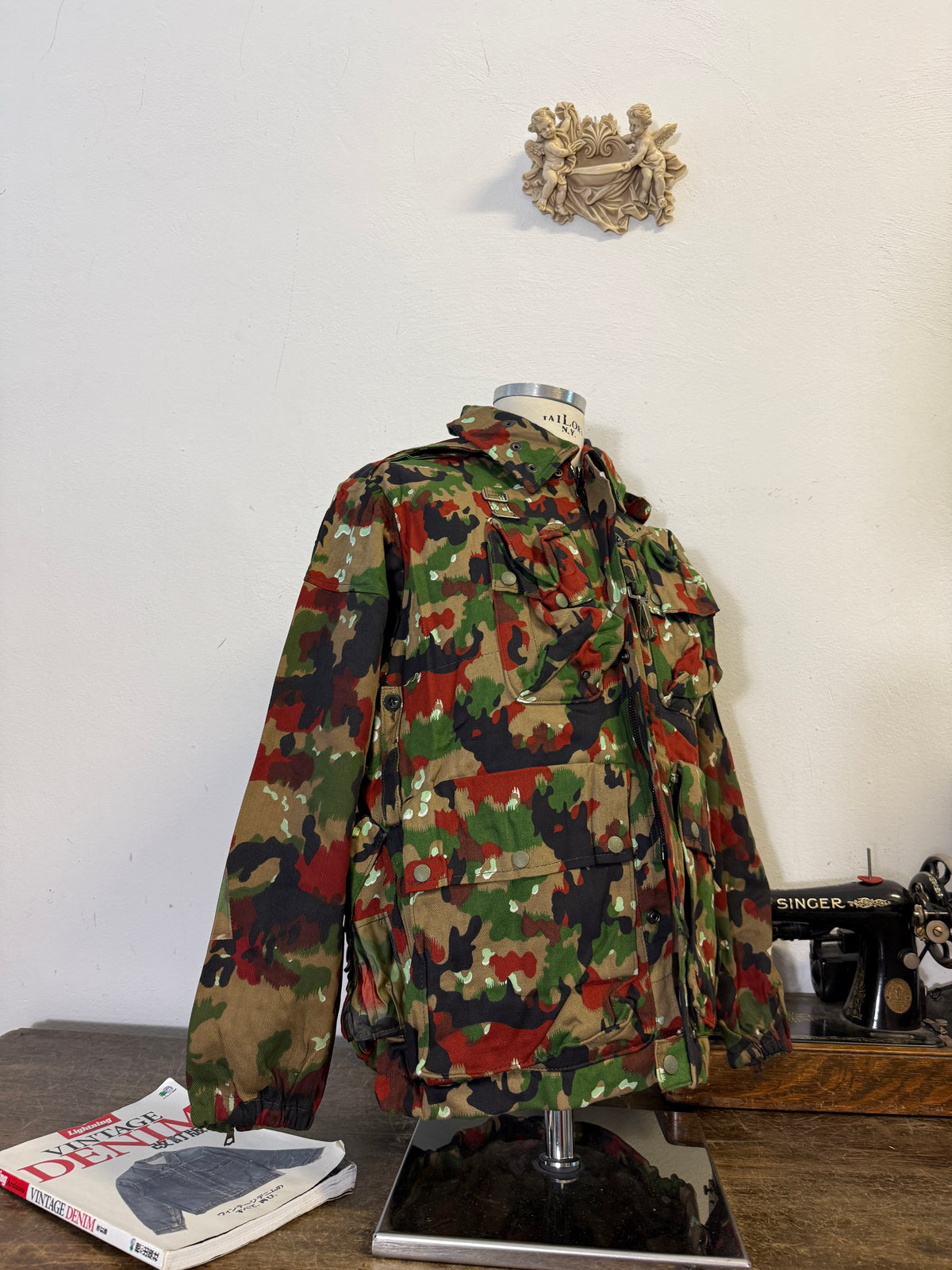 Vintage Swiss Army Camo Jacket M70 “M”