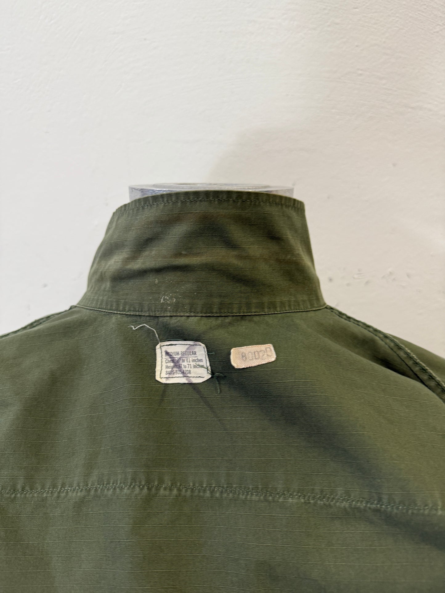 Vintage 60’s Jungle Jacket Rip Stop Us Army “M/L”