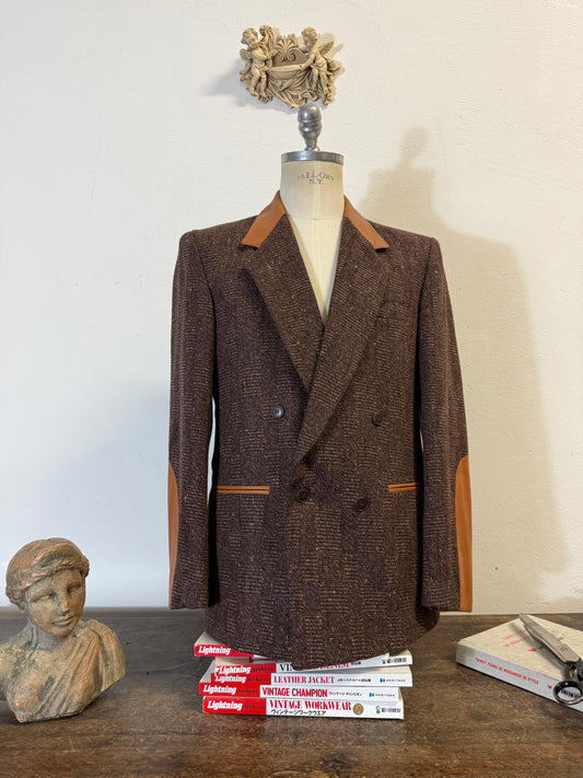 Vintage Wool Double Breasted Jacket  “M”