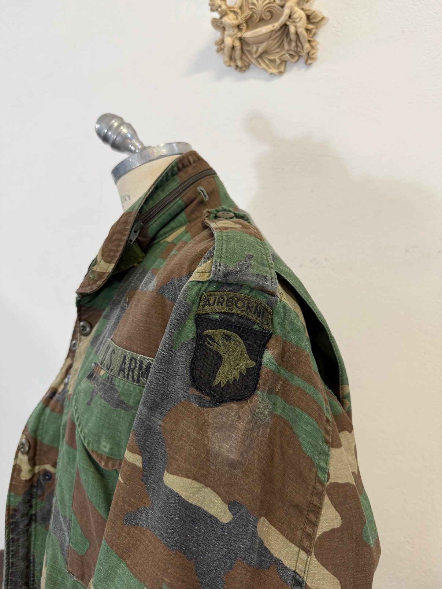 Vintage Woodland Field Jacket M65 Us Army “L/XL”