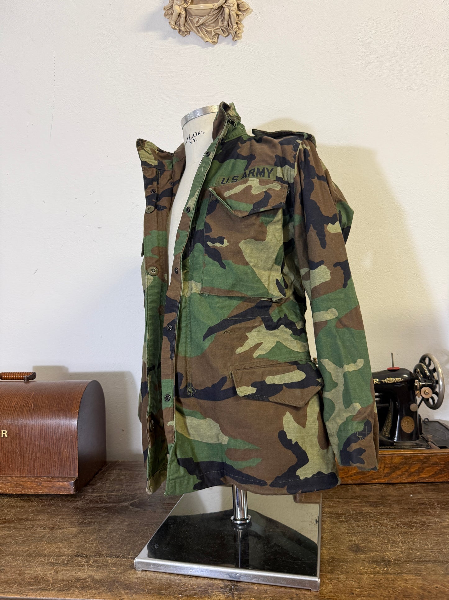 Vintage Woodland Field Jacket M65 Us Army “XS”