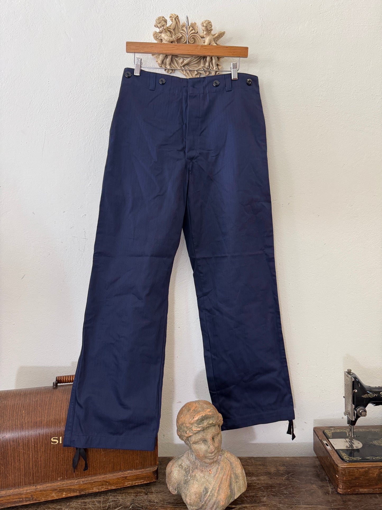 Vintage German Army Work Pants HBT “W34”