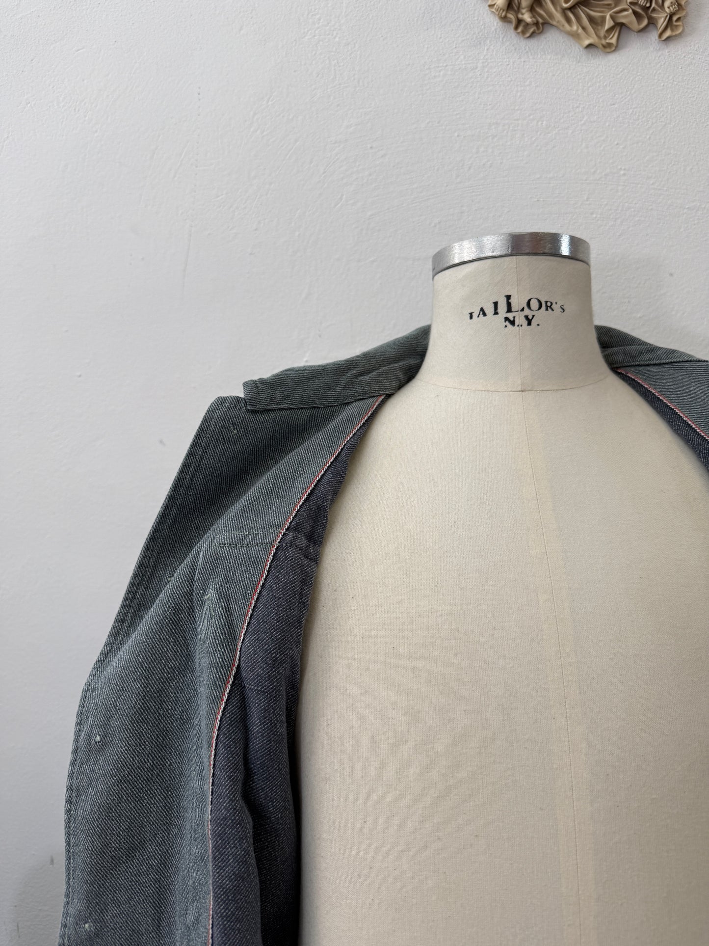 Vintage Selvedge Swiss Army Jacket “L”