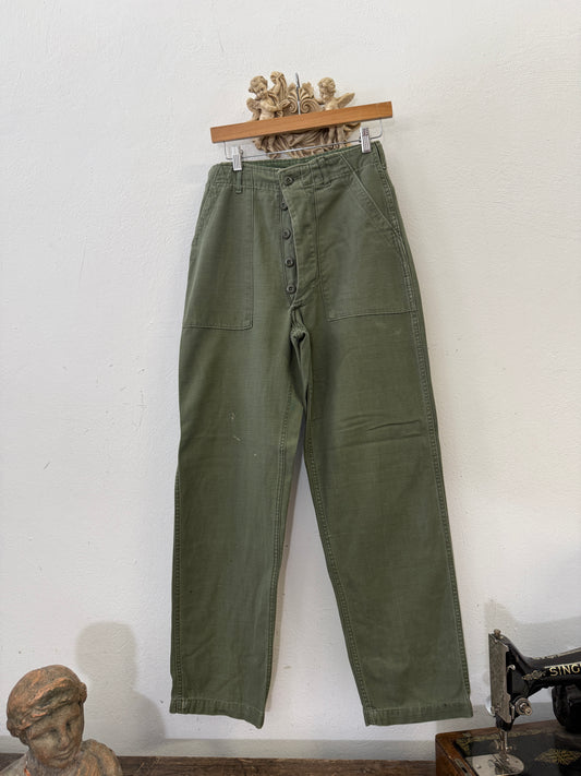 Vintage Og 107 Us Army Fatigue Pants “W28”