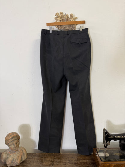 Vintage Grey German Army Wool Pants “W35”