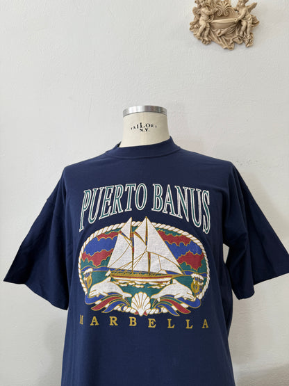 Vintage 80’s Puerto Banus Tee “L”