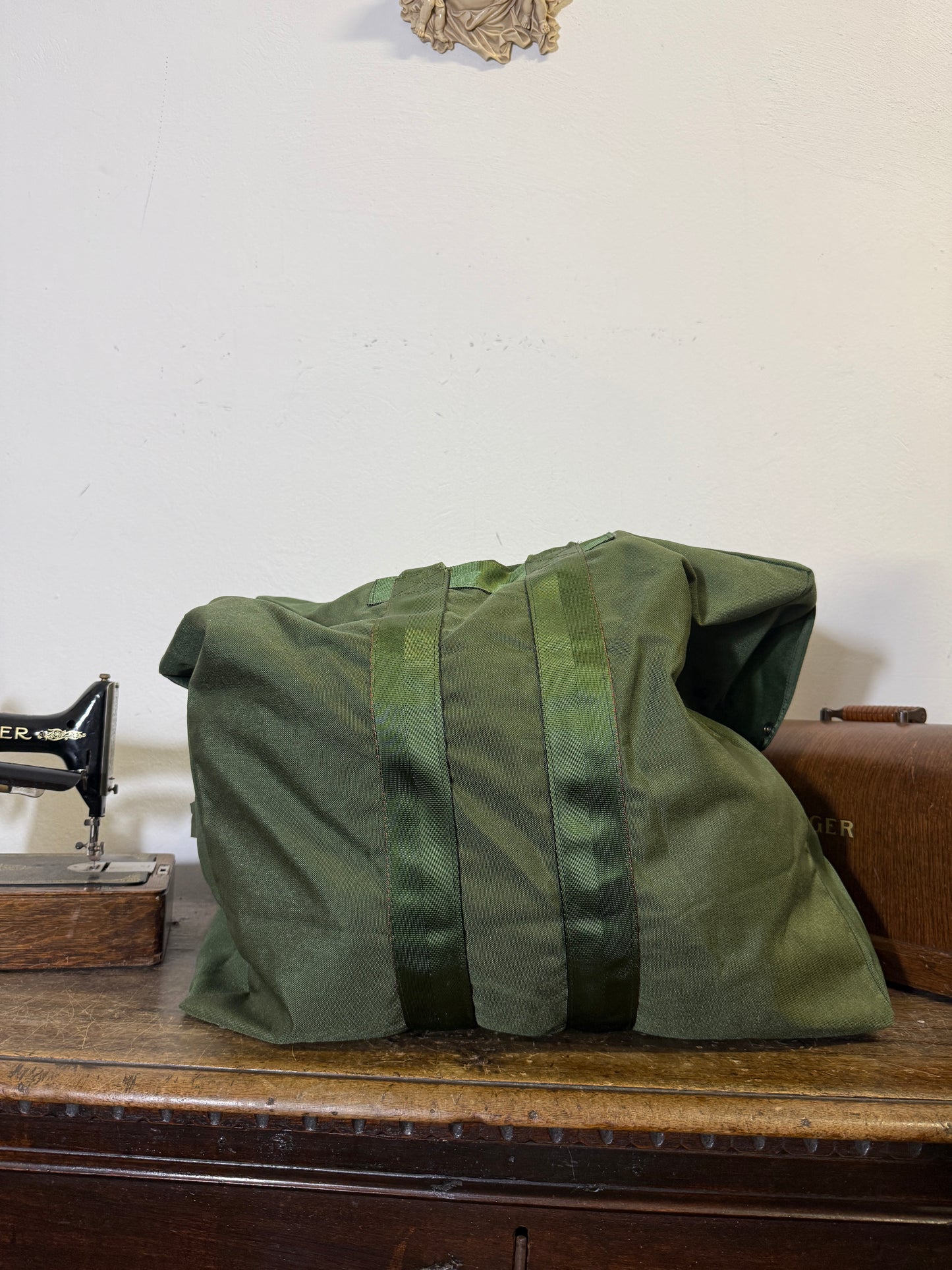 Vintage Nylon Us Flyers Kit Bag