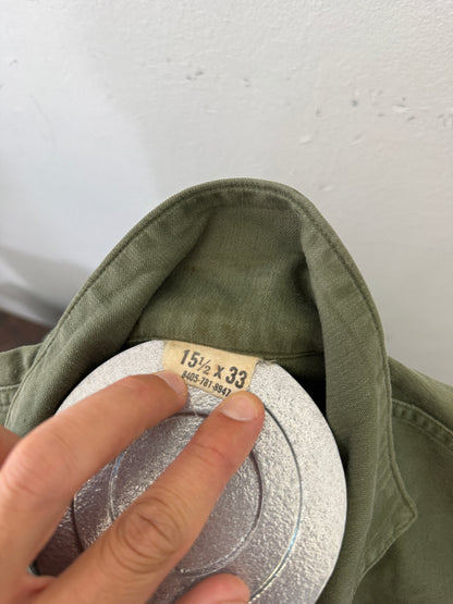 Vintage Og 107 Us Army Shirt “S”