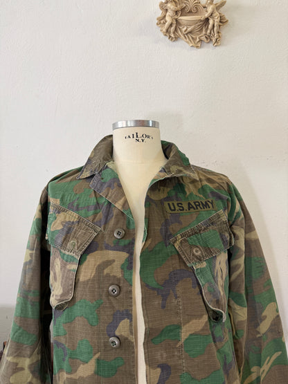 Vintage Jungle Jacket ERDL Us Army “M”