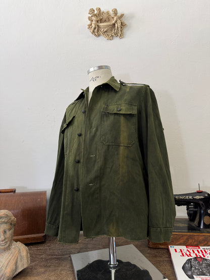 Vintage 80’s Faded Hungarian Army Shirt “M”