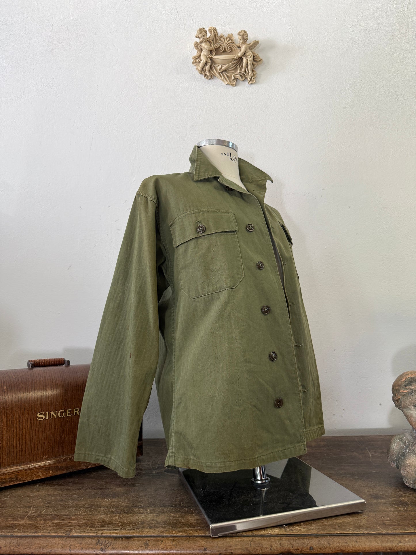Vintage 50’s HBT Korean War “M/L”