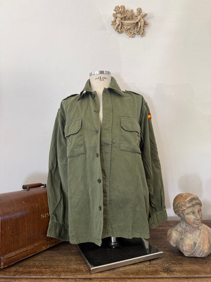 Vintage Spanish Army Shirt “L”