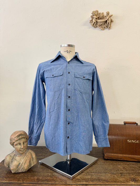 Vintage 90’s Italian Navy Shirt “M”