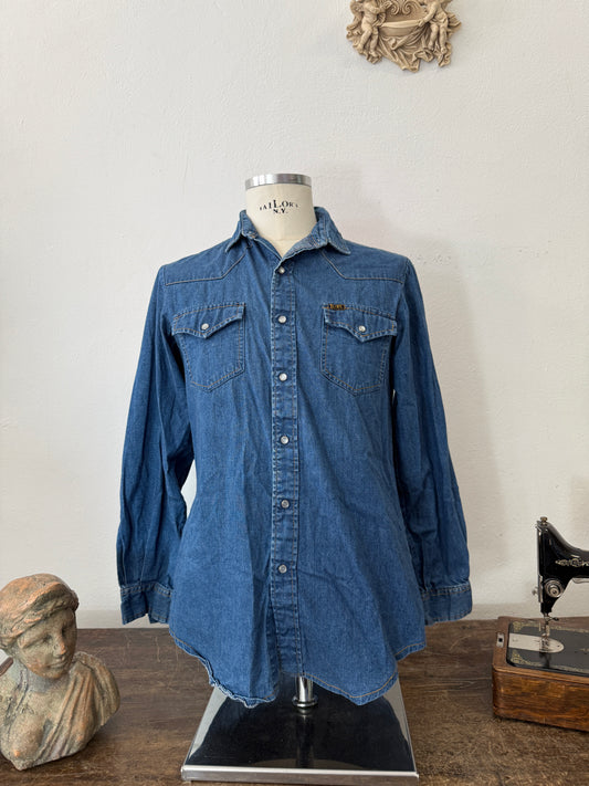 Vintage Lee Denim Shirt “S/M”