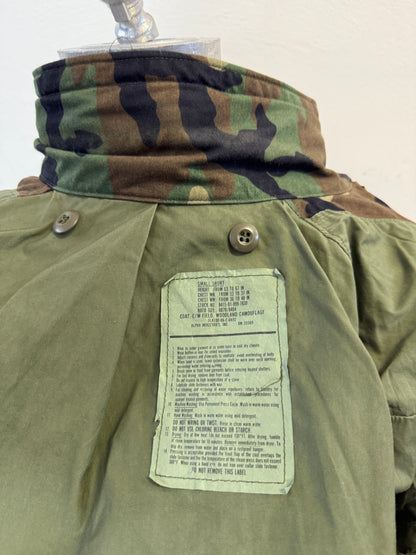Vintage Woodland Field Jacket M65 Us Army “S”