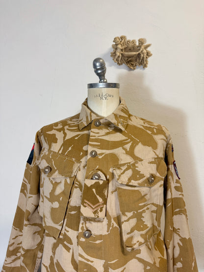 Vintage British Army Camo Jacket “L”