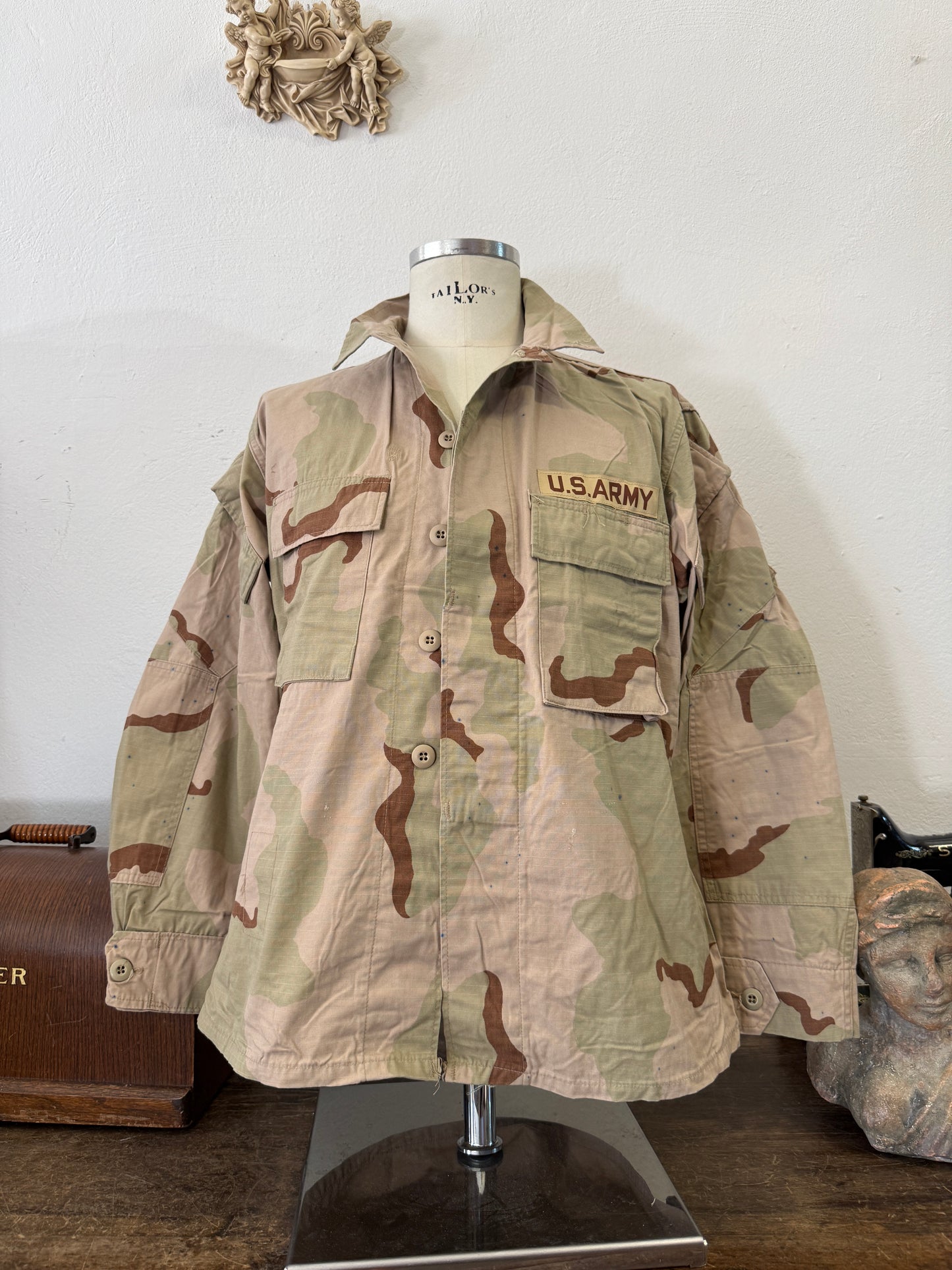 Vintage BDU Camo Jacket Ripstop US Army “M”