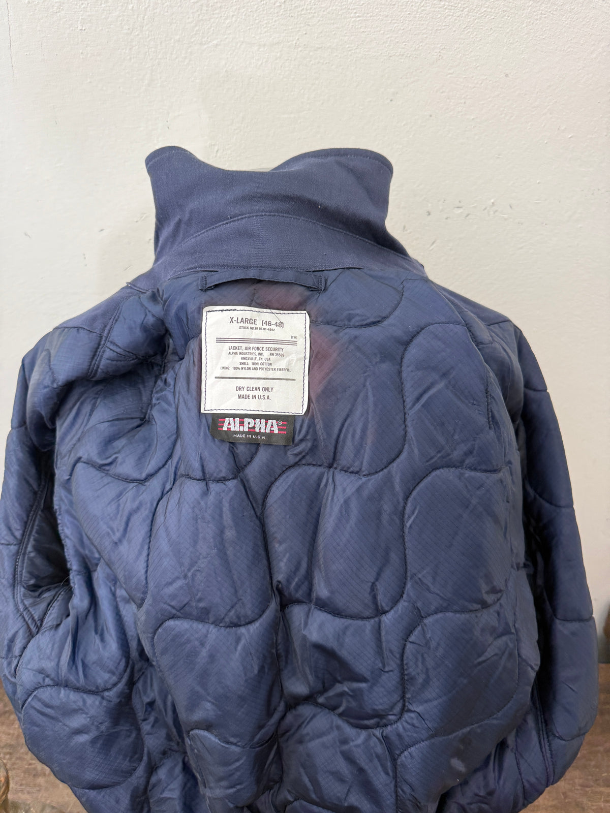 Bomber Jacket Made in Usa - Alpha “XL”