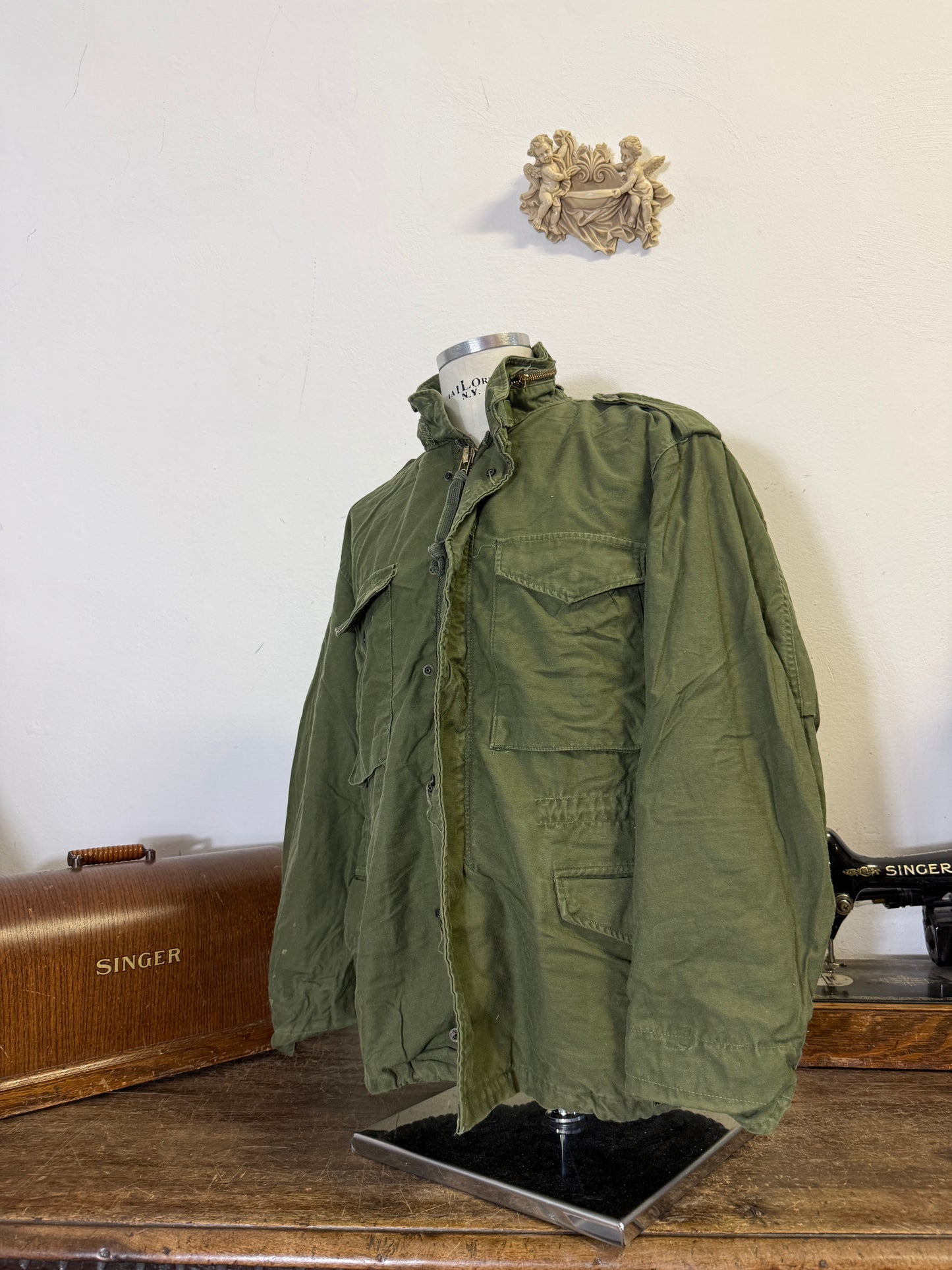 Vintage Field Jacket M65 Us Army “L”