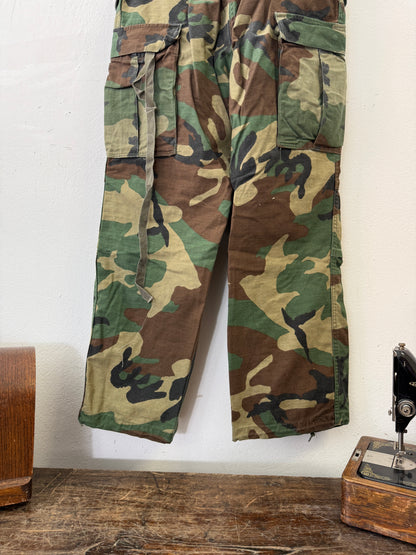Vintage Woodland Cargo Pants M65 Us Army “W31”