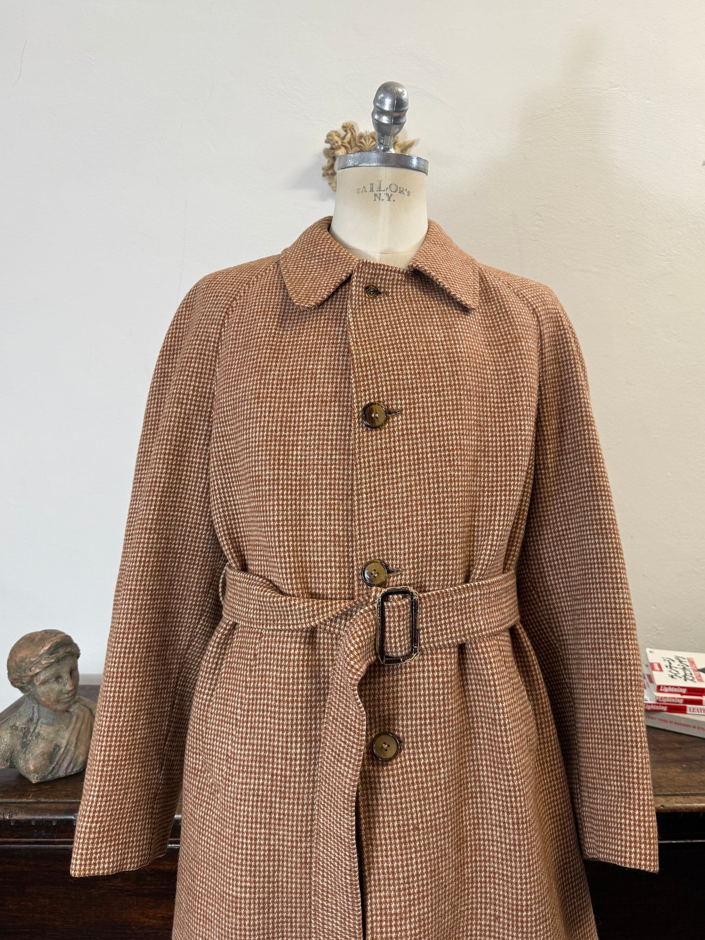 Vintage Harris Tweed Coat “L”