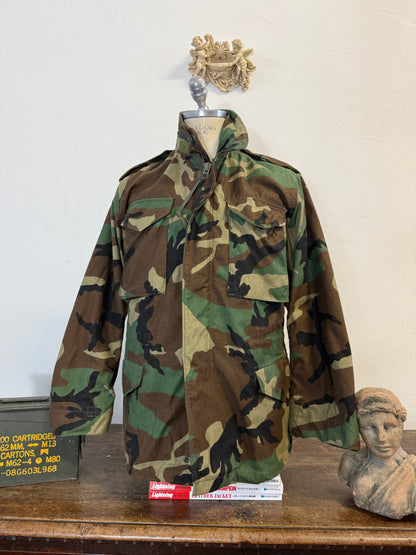 Vintage Woodland Field Jacket M65 Us Army “M”