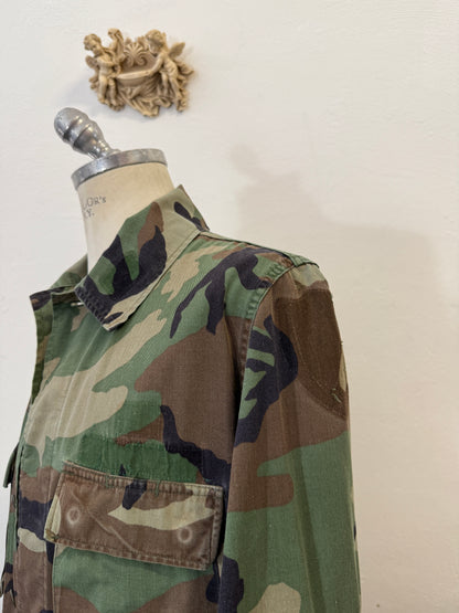 Vintage Woodland Jacket Us Army “L”