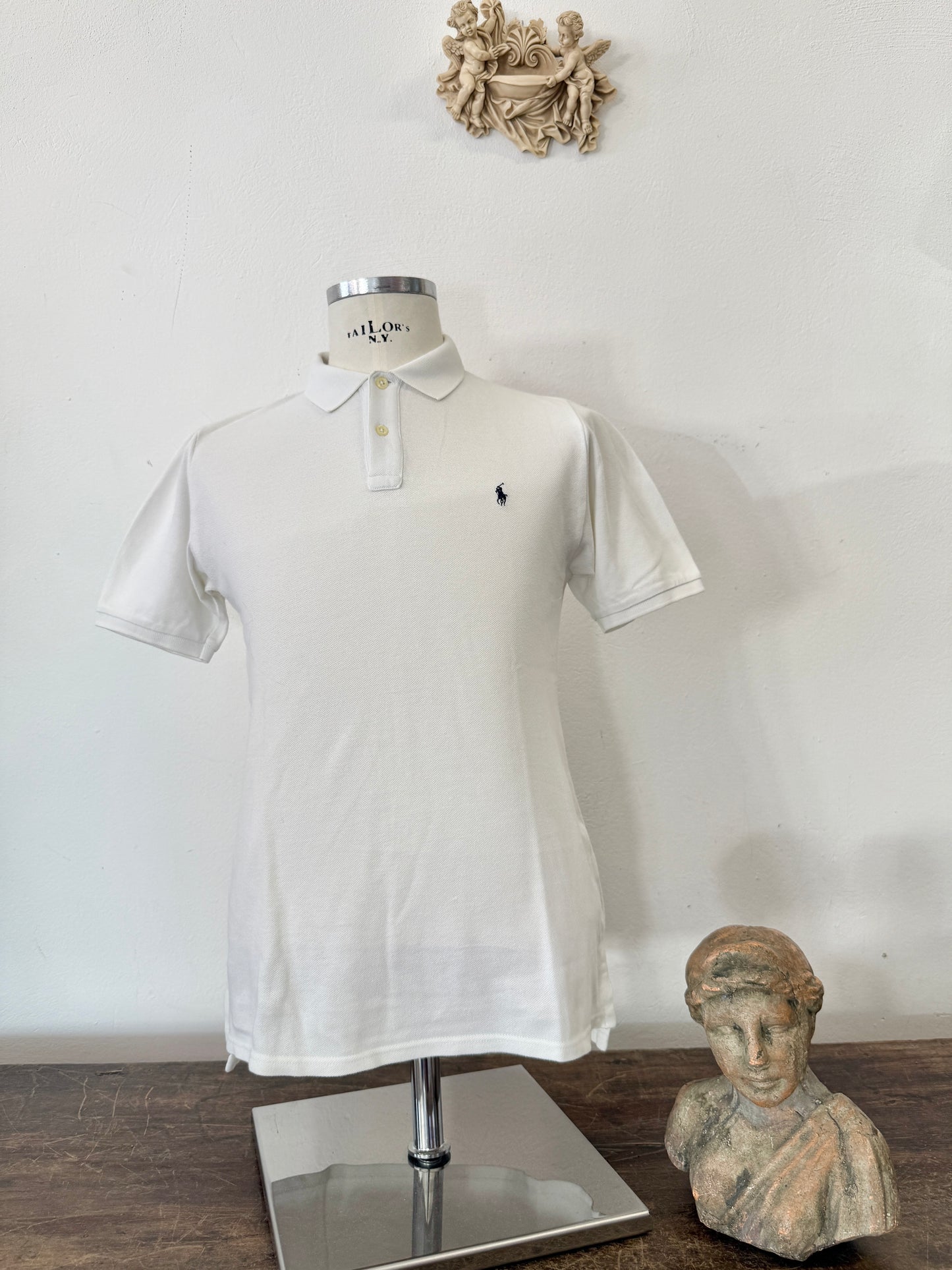 Vintage Polo Ralph Lauren White “S/M”