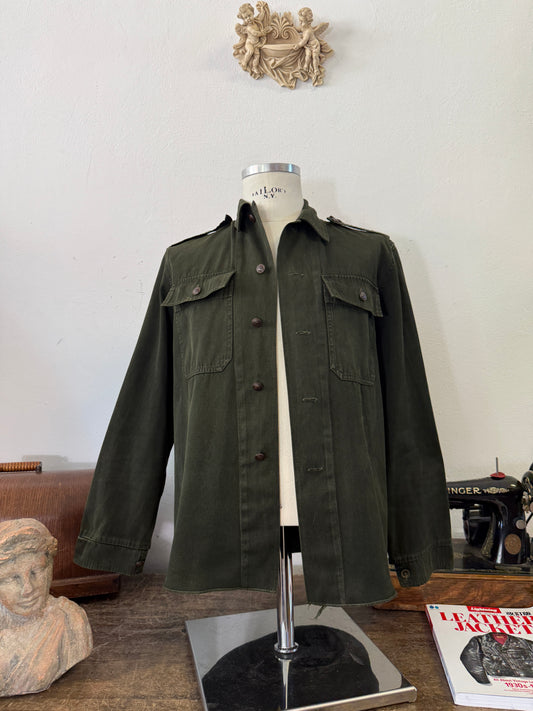 Vintage 80’s Faded Hungarian Army Shirt “S/M”