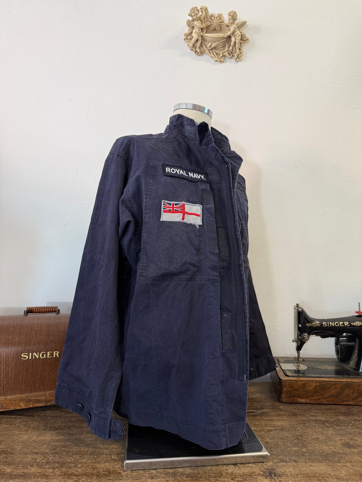 Vintage British Royal Navy Jacket “L/XL”