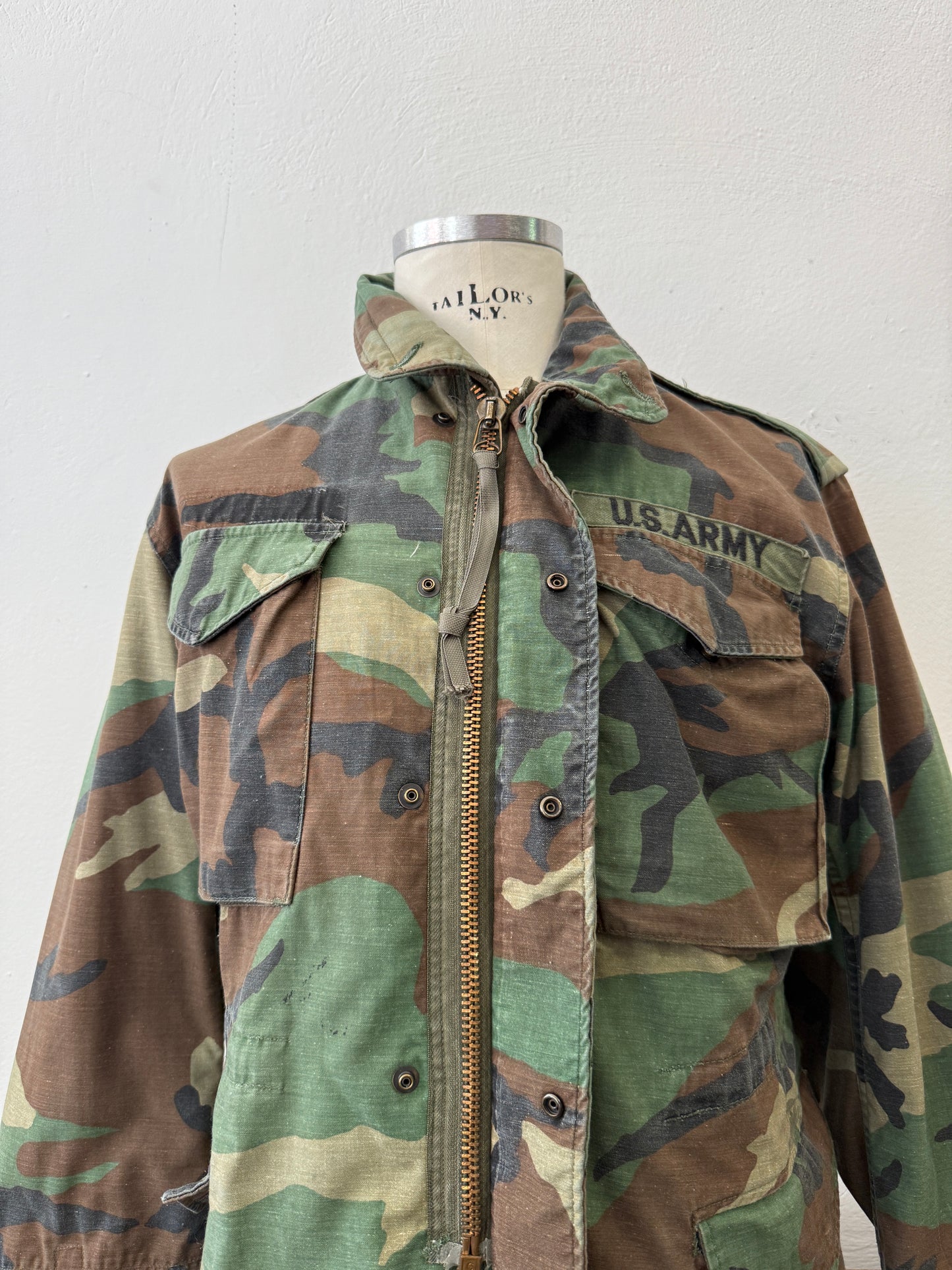 Vintage Woodland Field Jacket M65 Us Army “S”