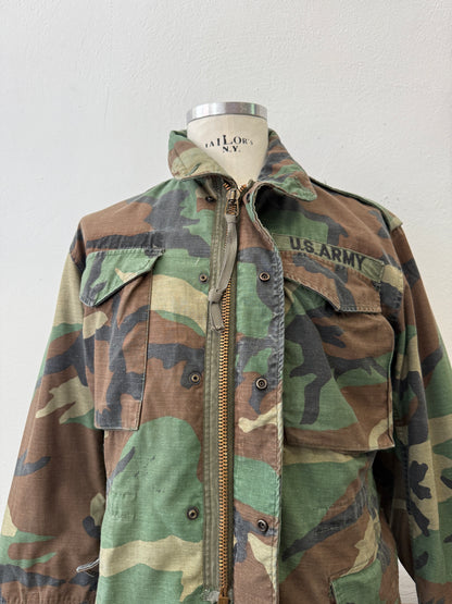 Vintage Woodland Field Jacket M65 Us Army “S”
