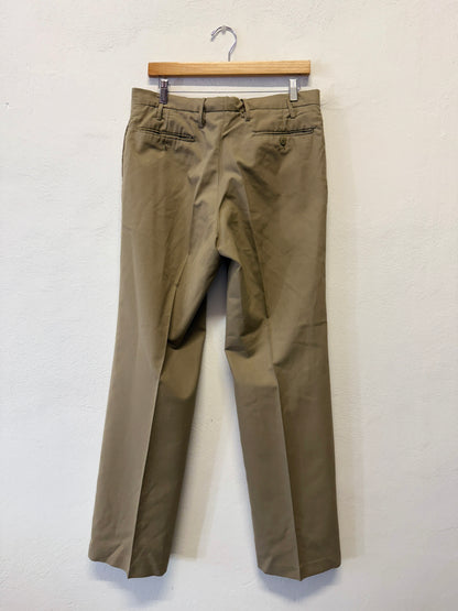 Vintage 70’s Italian Army Chino Pants “W33”