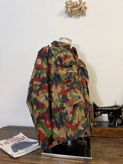 Vintage Swiss Army Camo Jacket M70 “L/XL”