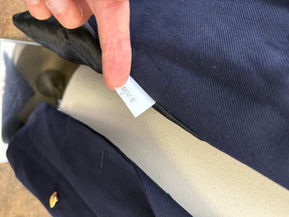 Vintage Italian Navy Double Breasted Jacket “M”
