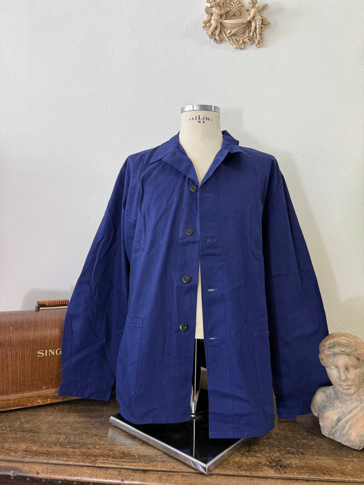 Vintage 90’s German Army Work Jacket HBT “XL”