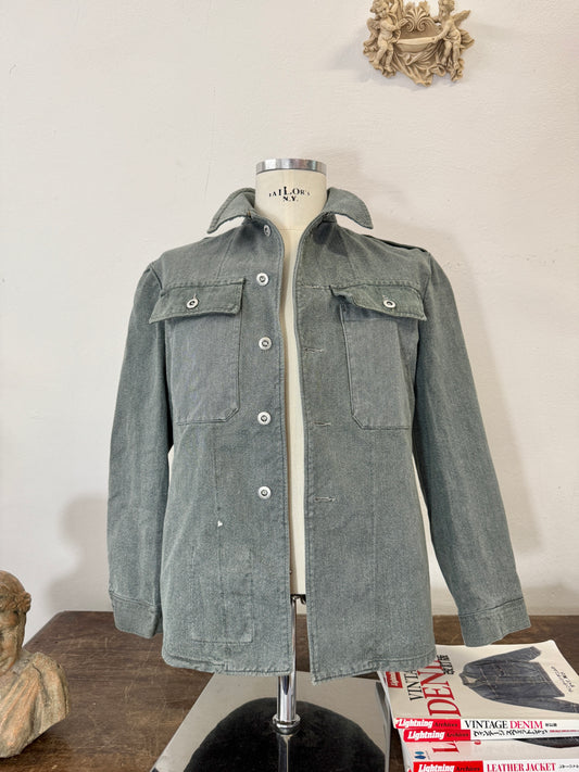 Vintage Selvedge Swiss Army Jacket “S/M”