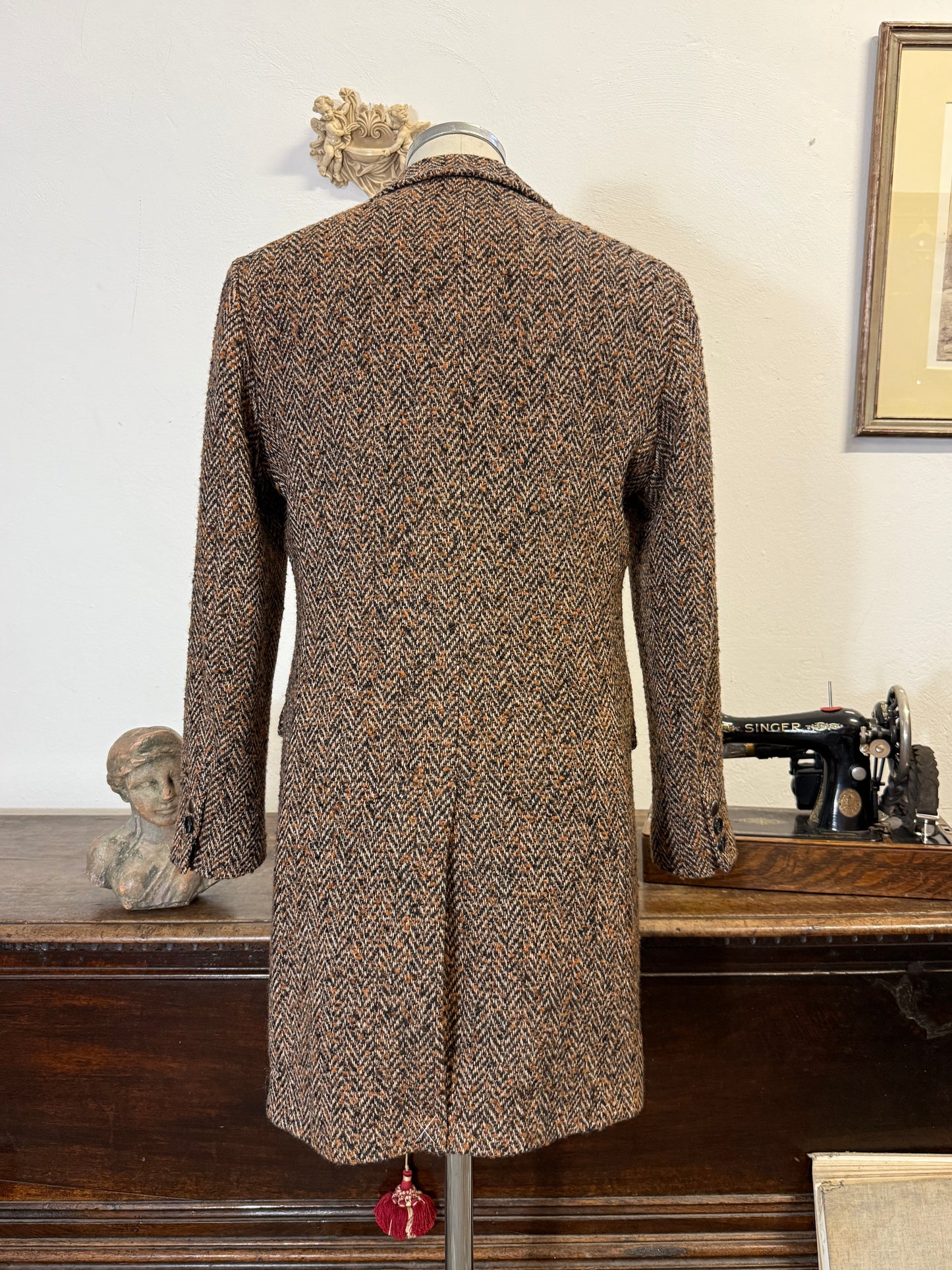 Herringbone Coat - M