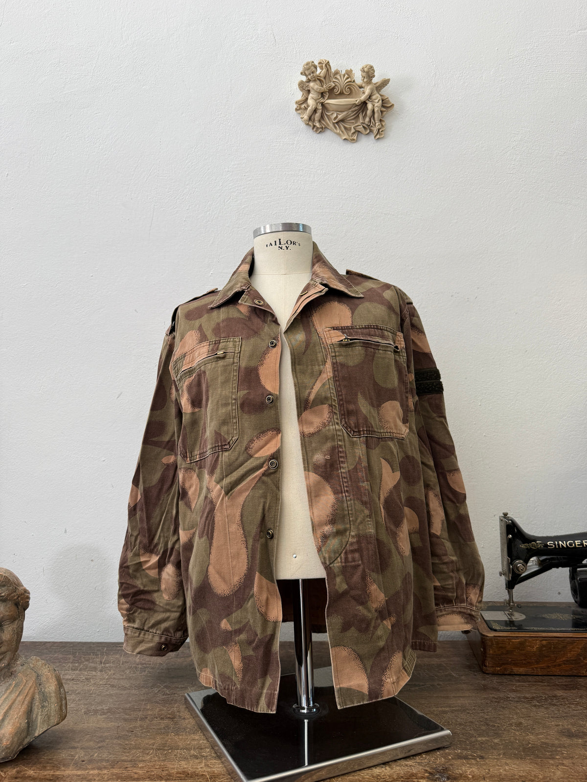 Vintage Hungarian Army Camo Jacket “M”