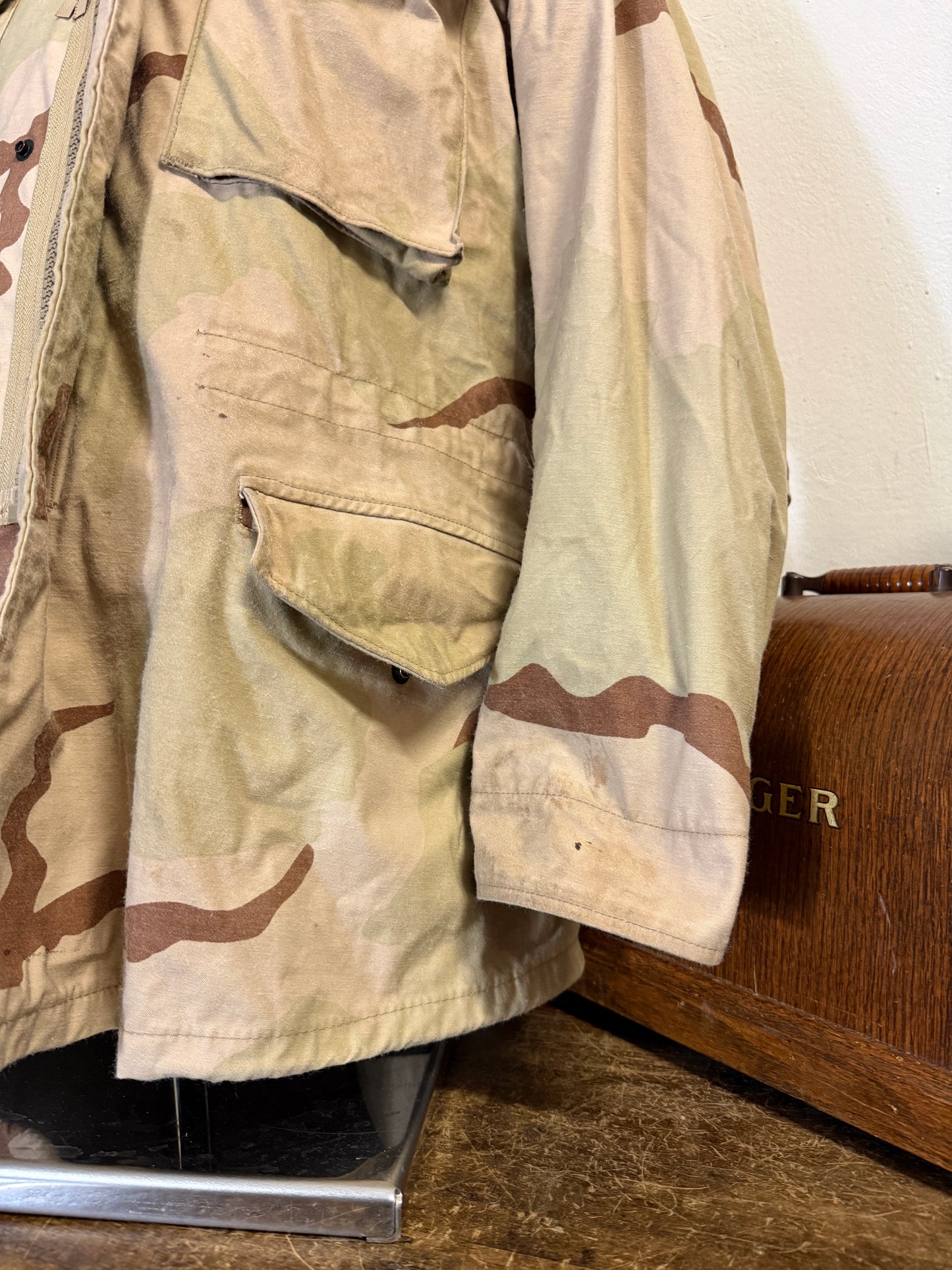 Vintage Desert Field Jacket M65 Us Army “L”