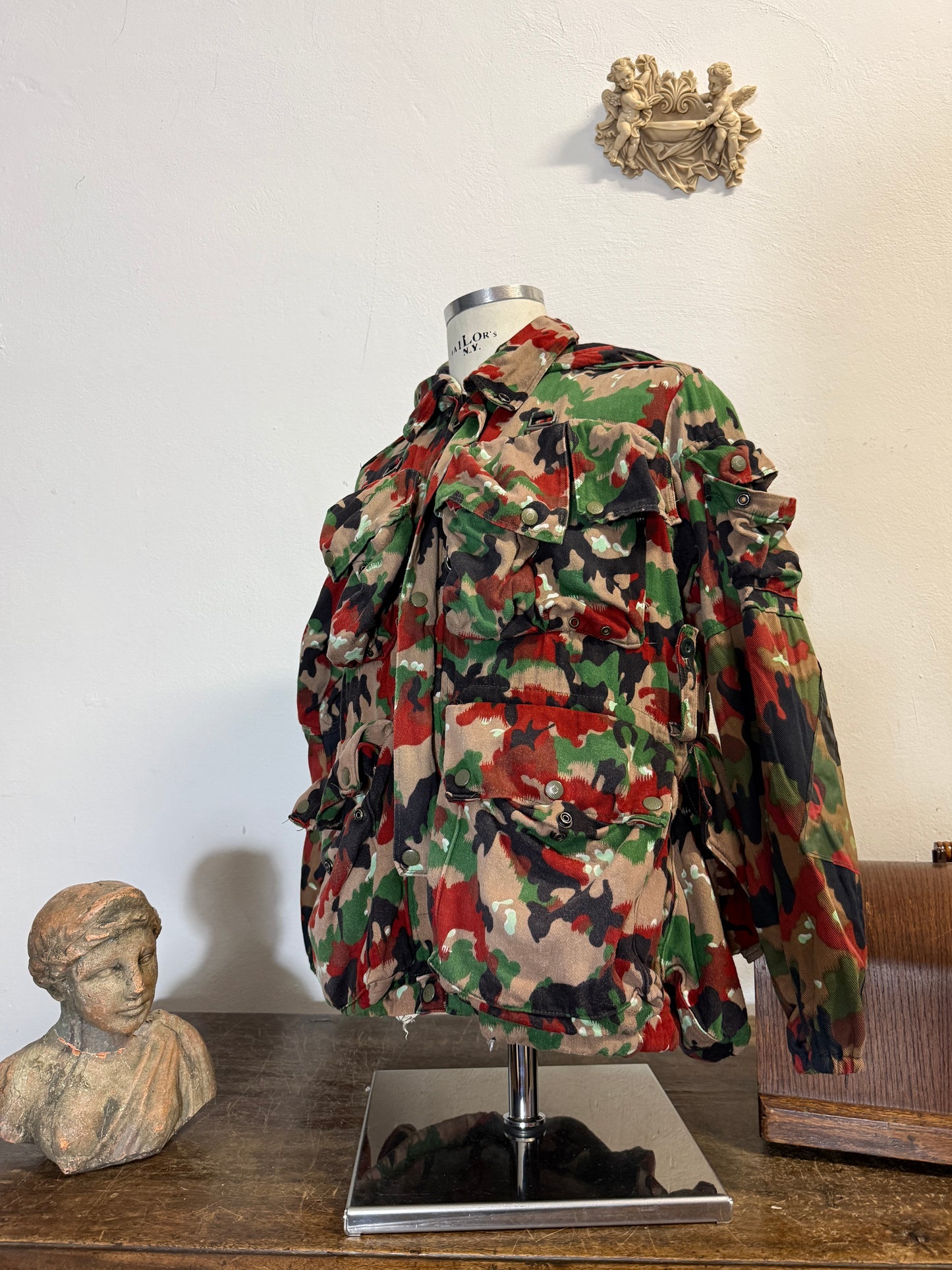 Vintage Swiss Army Camo Jacket M70 “L”
