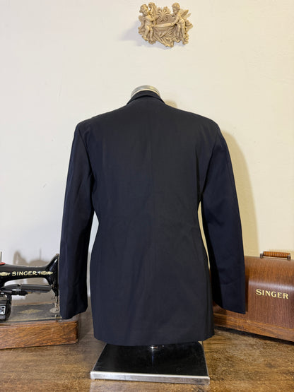 Vintage 00’s Italian Navy Double Breasted Jacket “L”