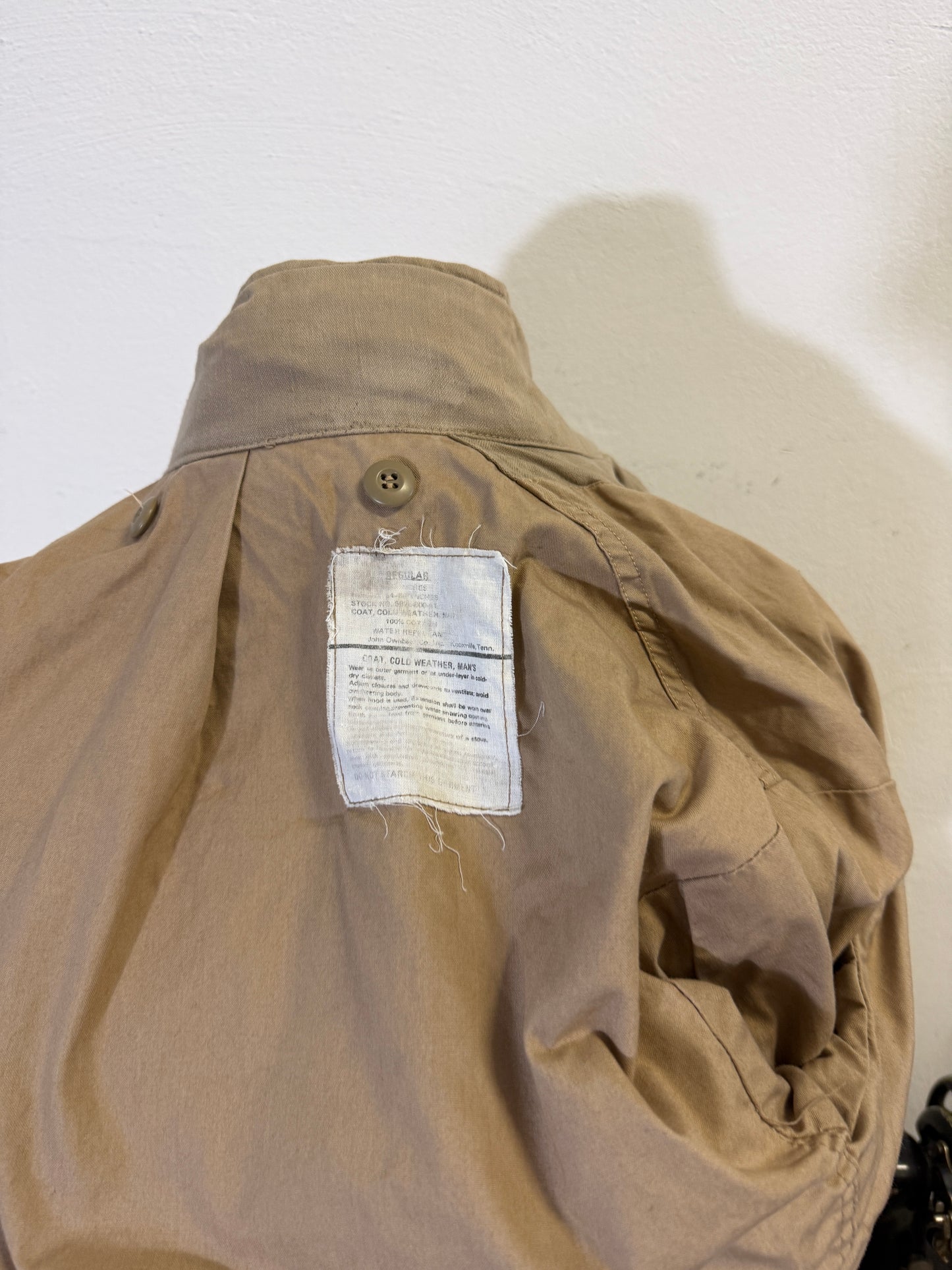 Vintage Khaki Field Jacket M65 Us Army  “M”