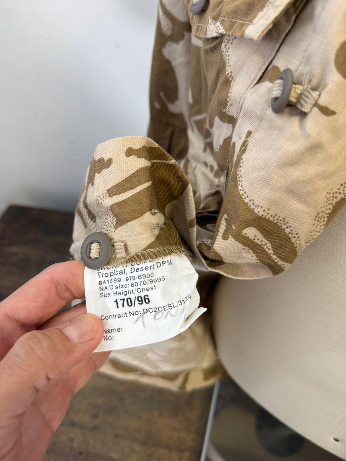Vintage British Army Dpm Jacket “M”
