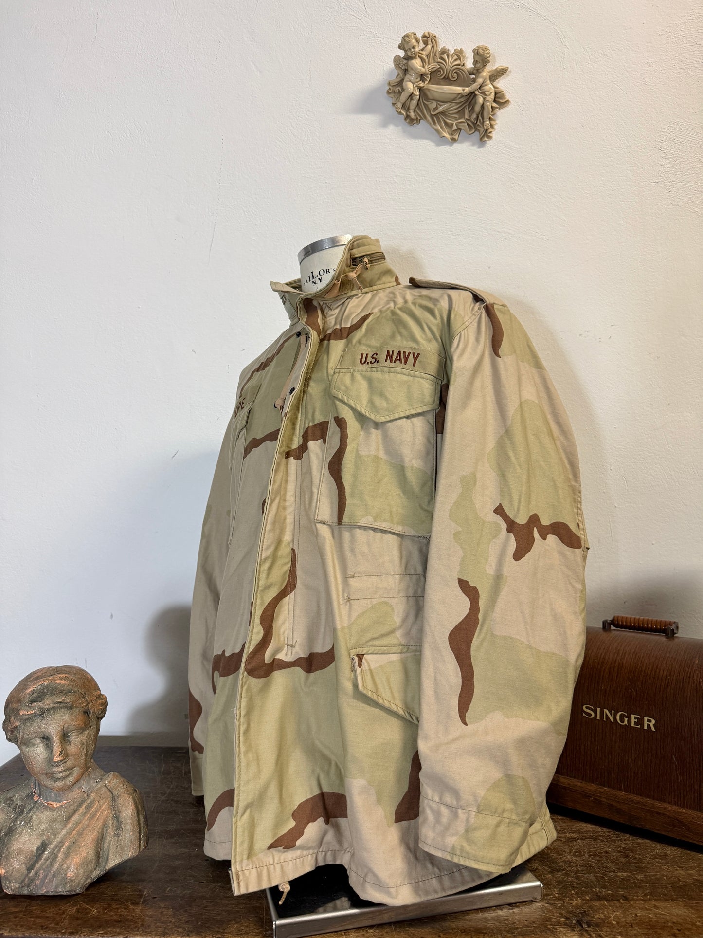 Deadstock Desert Field Jacket M65 Us Navy “XL”