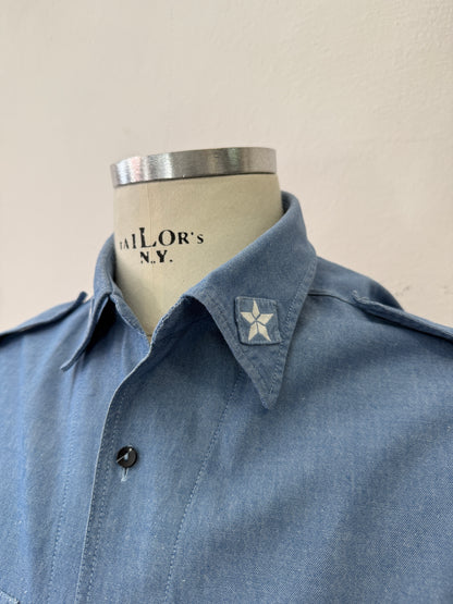 Vintage 90’s Italian Navy Shirt “M/L”