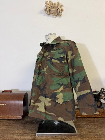 Vintage Woodland Field Jacket M65 Us Army “S”