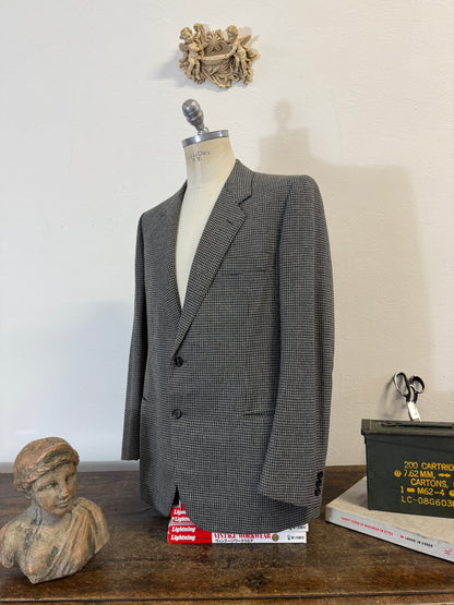 Vintage Blazer Pied de Poule “L”
