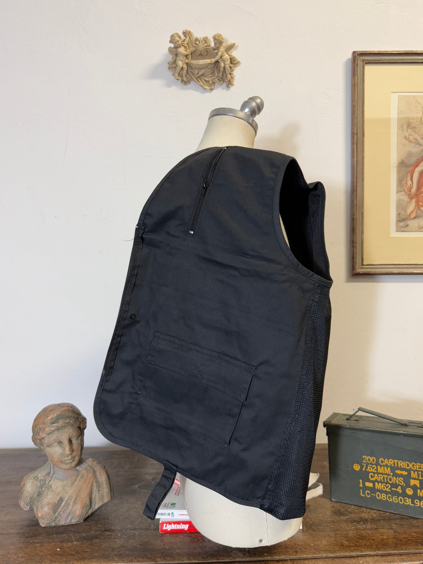 Black Tactical Utility Vest